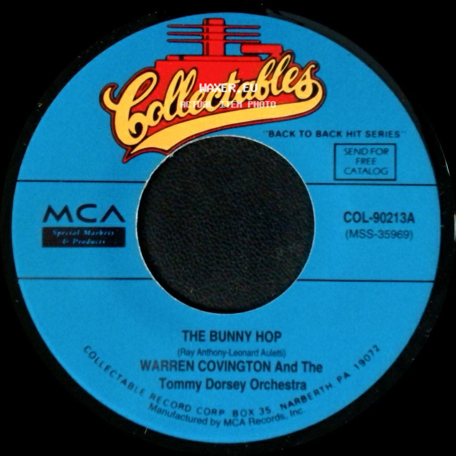 Warren Covington And The Tommy Dorsey Orchestra - Charleston / The Bunny Hop side B