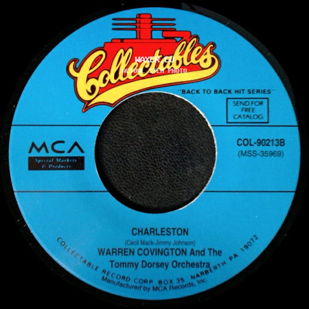 Warren Covington And The Tommy Dorsey Orchestra - Charleston / The Bunny Hop side A