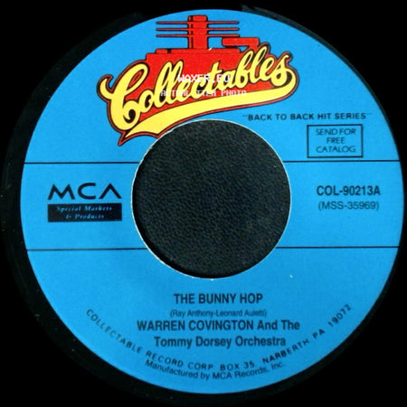 Warren Covington And The Tommy Dorsey Orchestra - Charleston / The Bunny Hop side B