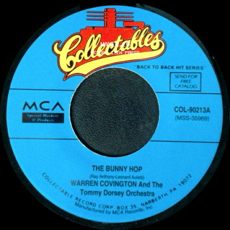 Warren Covington And The Tommy Dorsey Orchestra - Charleston / The Bunny Hop side B