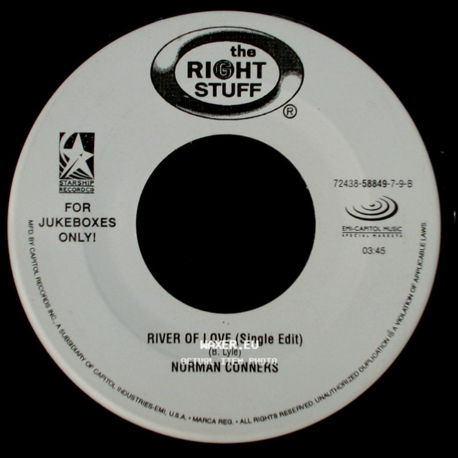Norman Conners - River Of Love (Single Edit) / Didn't I (Blow Your Mind This Time) (Radio Edit) side A