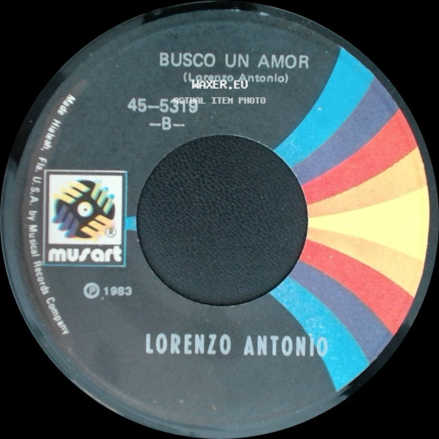 Lorenzo Antonio - Busco Un Amor / Dua Di Di - Do Wah Diddy Diddy side A