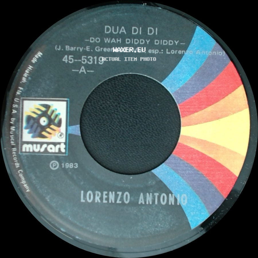 Lorenzo Antonio - Busco Un Amor / Dua Di Di - Do Wah Diddy Diddy side B