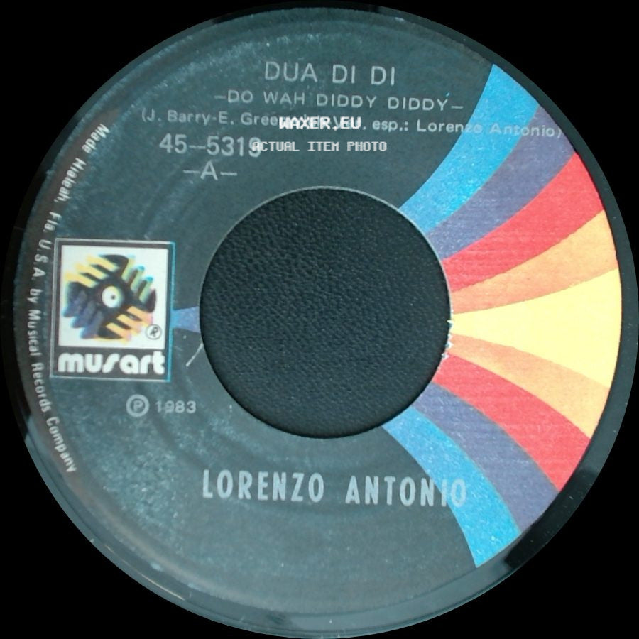Lorenzo Antonio - Busco Un Amor / Dua Di Di (Do Wah Diddy Diddy) side B