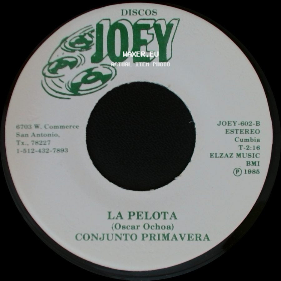 Conjunto Primavera - Nuestro Orgullo / La Pelota side B