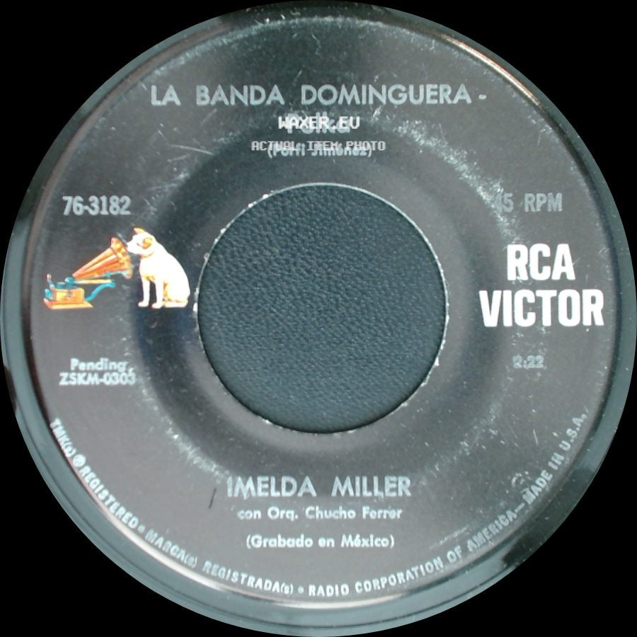 Imelda Miller - La Banda Dominguera - Polka / La Oracion De Mi Amor - Balada side A