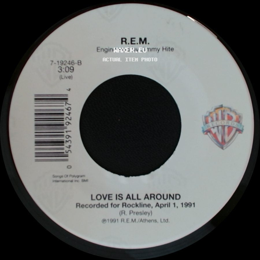 R.E.M. - Radio Song / Love Is All Around side B