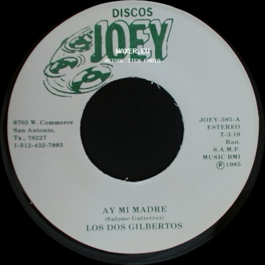 Los Dos Gilbertos - Ay Mi Madre / El Leon De Ayer side A