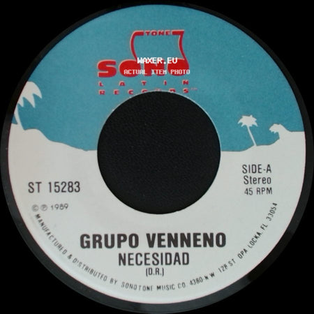 Grupo Venneno - El Viudo / Necesidad side B