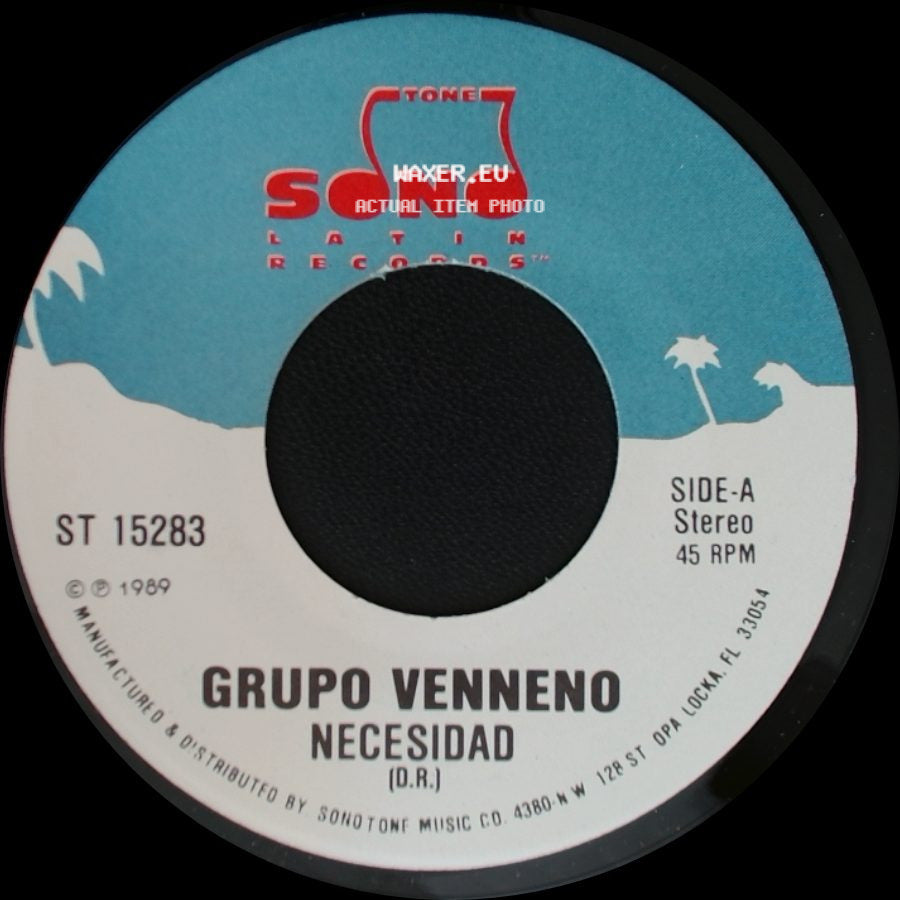 Grupo Venneno - Necesidad / El Viudo side A