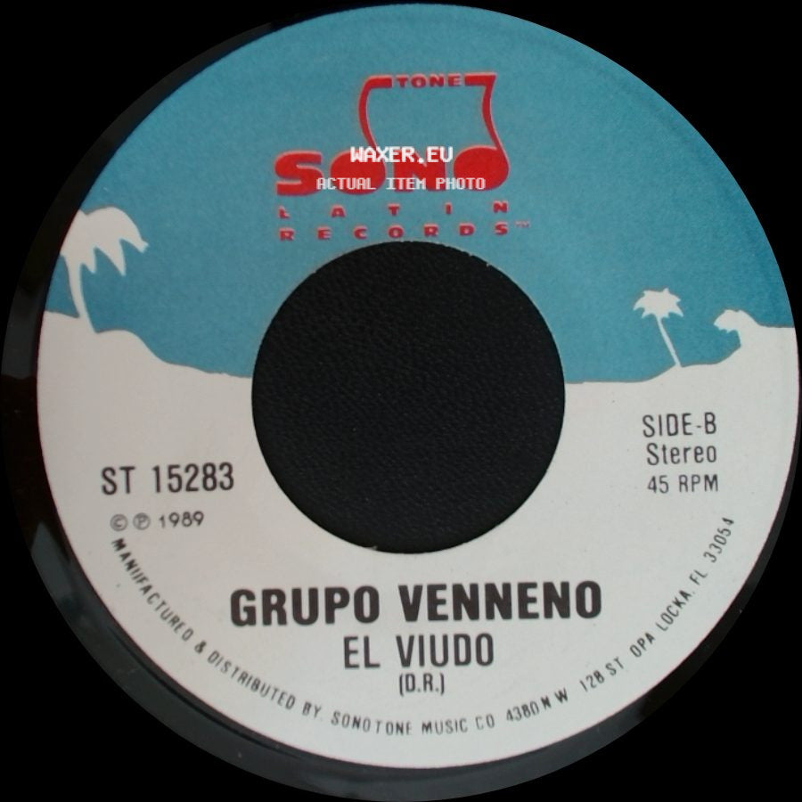 Grupo Venneno - Necesidad / El Viudo side B