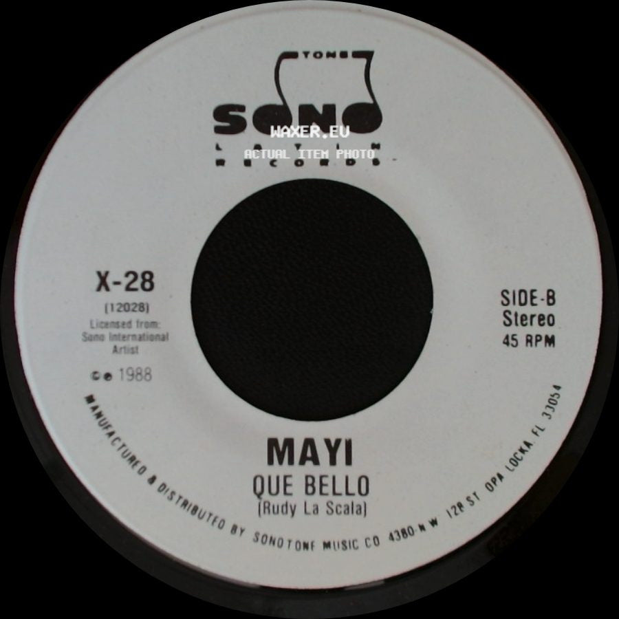 Mayi - Que Bello / Que Bello side A