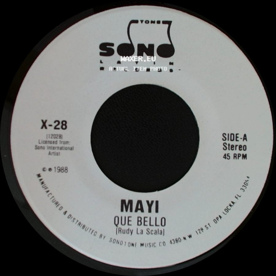 Mayi - Que Bello / Que Bello side B