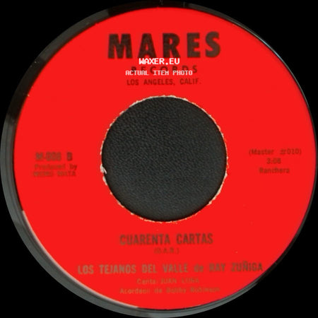 Los Texanos Del Valle De Ray Zuñiga - Tu Casamiento / Cuarenta Cartas side B
