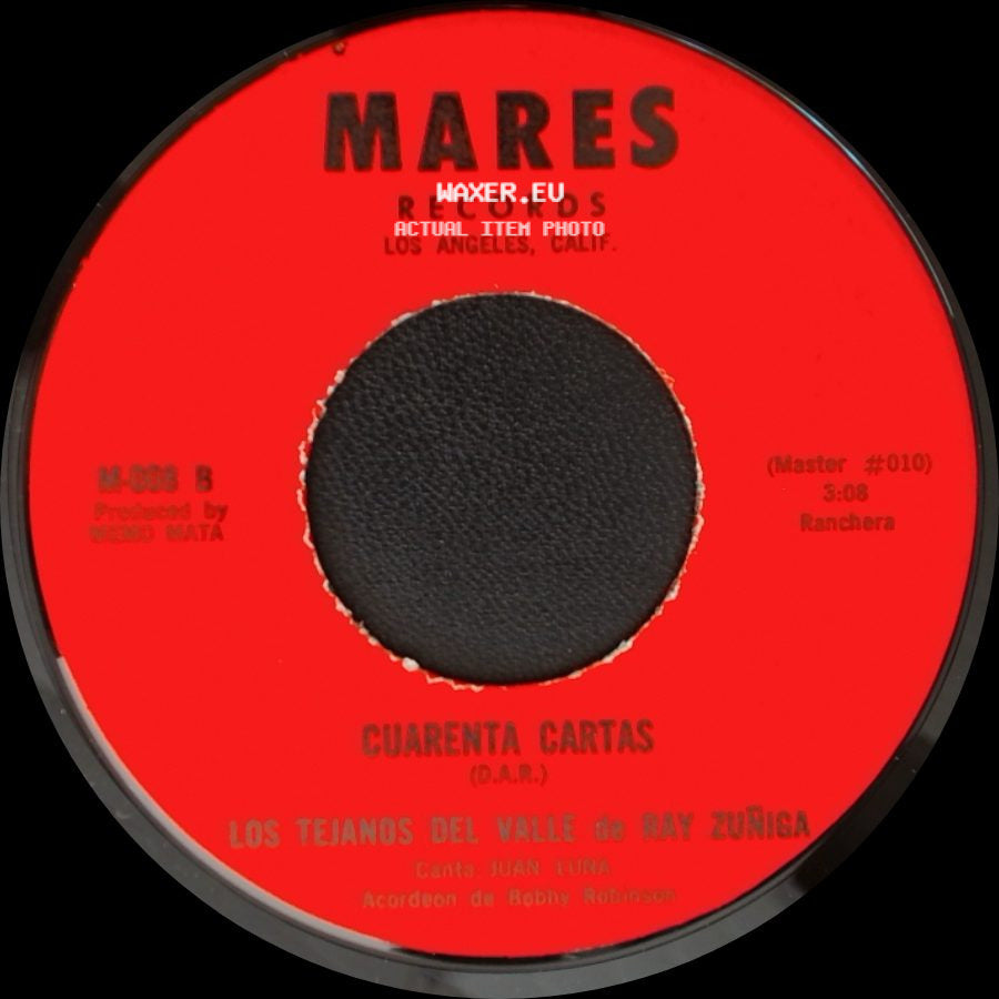 Los Tejanos Del Valle De Ray Zuñiga - Tu Casamiento / Cuarenta Cartas side B