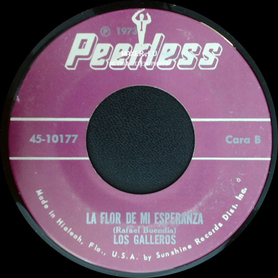 Los Galleros - Un Dolor En El Alma / La Flor De Mi Esperanza side B