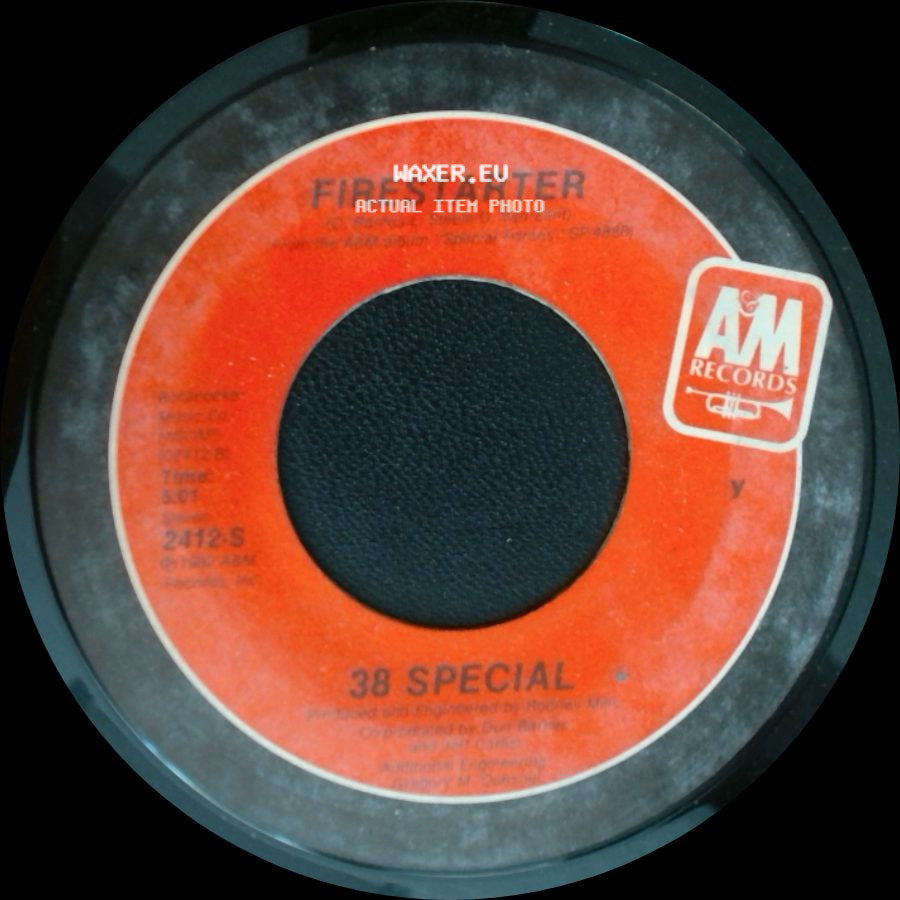 38 Special - Caught Up In You / Firestarter side B