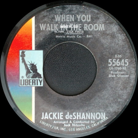 Jackie Deshannon - When You Walk In The Room / Till You Say You'll Be Mine side A