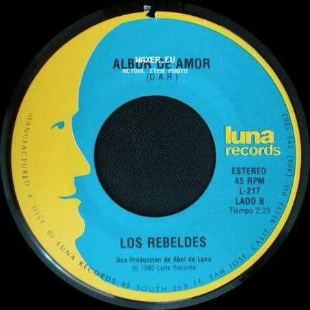 Los Rebeldes - Tu Partida / Albur De Amor side B