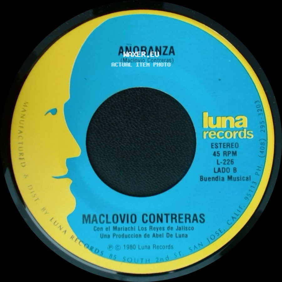 Maclovio Contreras - Las Veladoras / Anoranza side B
