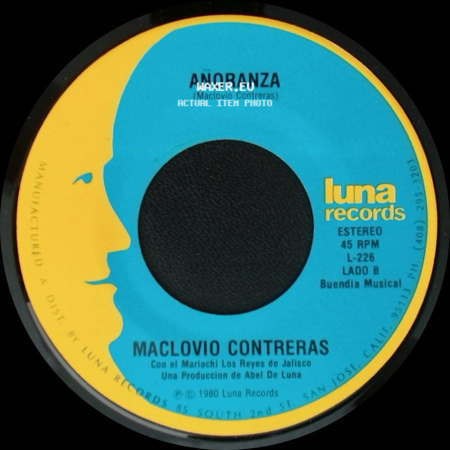 Maclovio Contreras - Las Veladoras / Anoranza side B