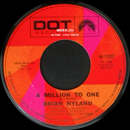Brian Hyland - A Million To One / It Could All Begin Again (In You) side A