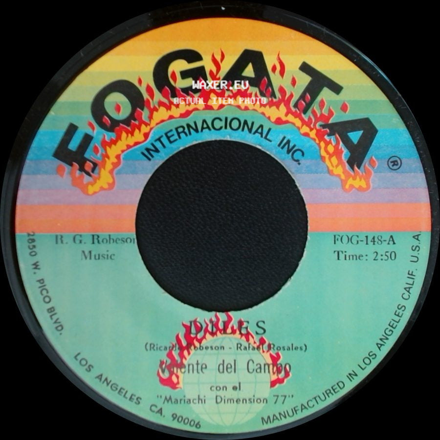 Vicente Del Campo / Dulces Valiente Del Campo - Recresa / Unknown Title B side B