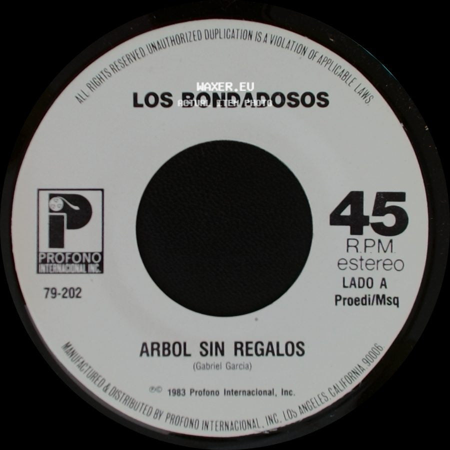 Los Bondadosos - Arbol Sin Regalos / Explicacion side A