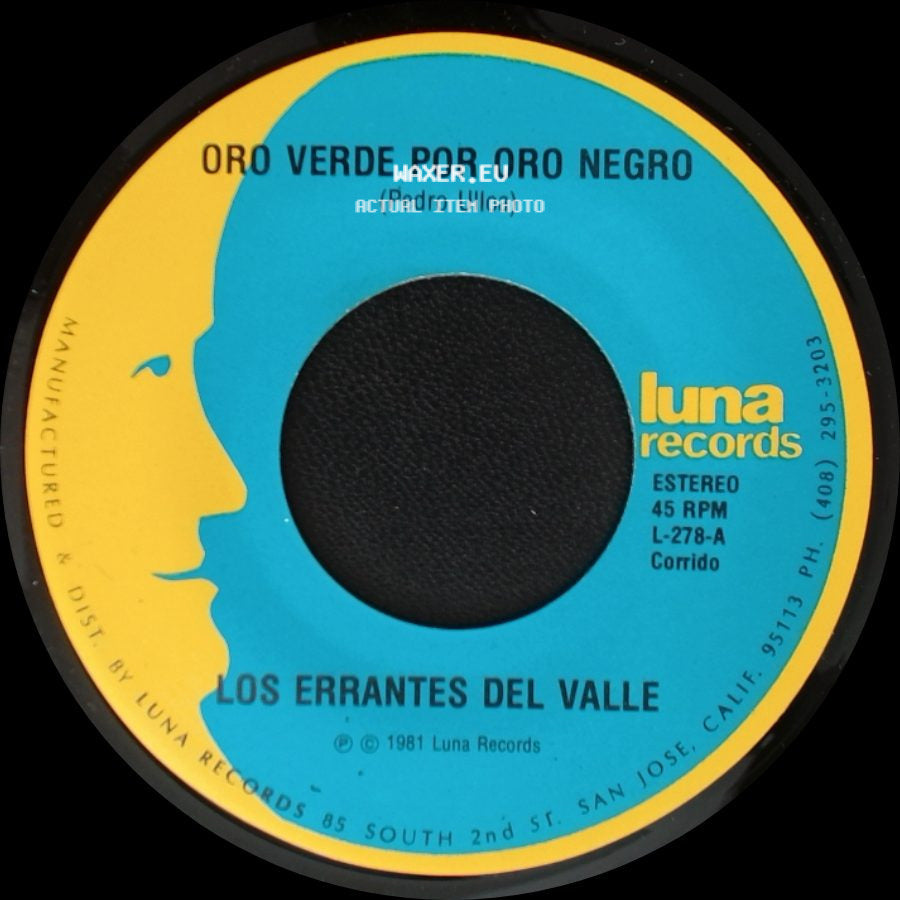 Los Errantes Del Valle - Oro Verde Por Oro Negro / Oro Verde Por Oro Negro (Pedro Ulloa) side B