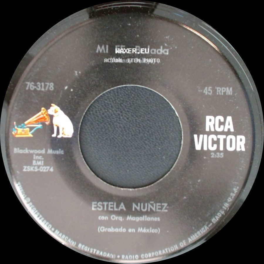 Estela Nuñez - Mi Fe - Balada / Lejano A Mis Ojos - Balada side A