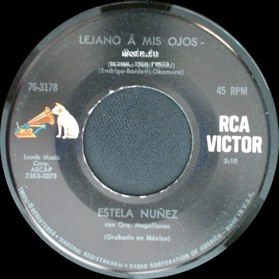 Estela Nuñez - Mi Fe - Balada / Lejano A Mis Ojos - Balada side B