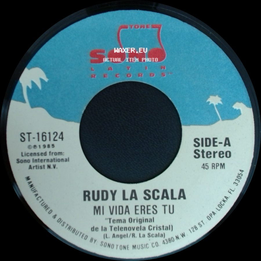 Rudy La Scala - Amor / Mi Vida Eres Tu side B