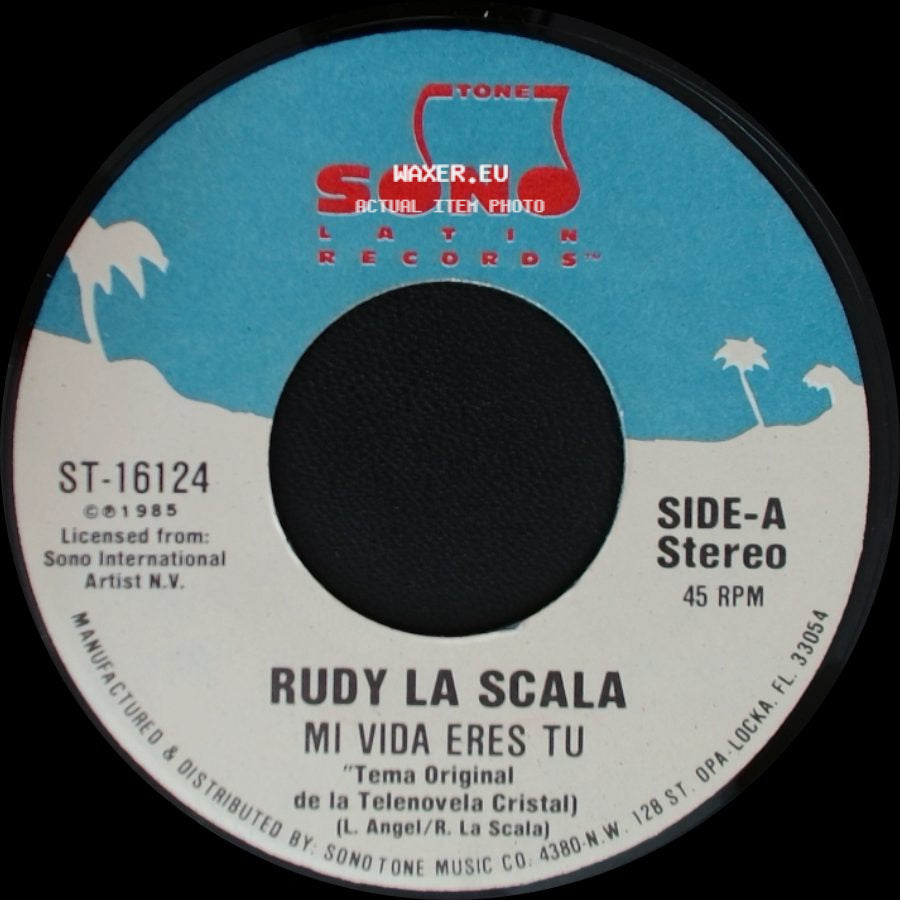 Rudy La Scala - Mi Vida Eres Tu / Amor side A