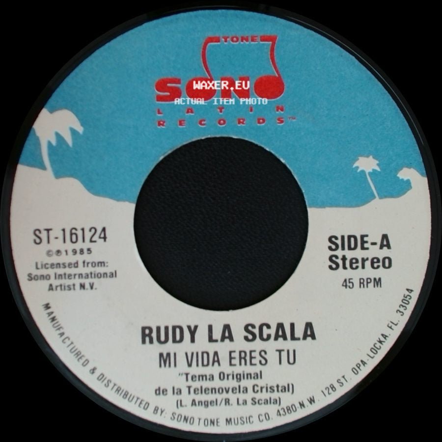 Rudy La Scala - Mi Vida Eres Tu / Amor side A