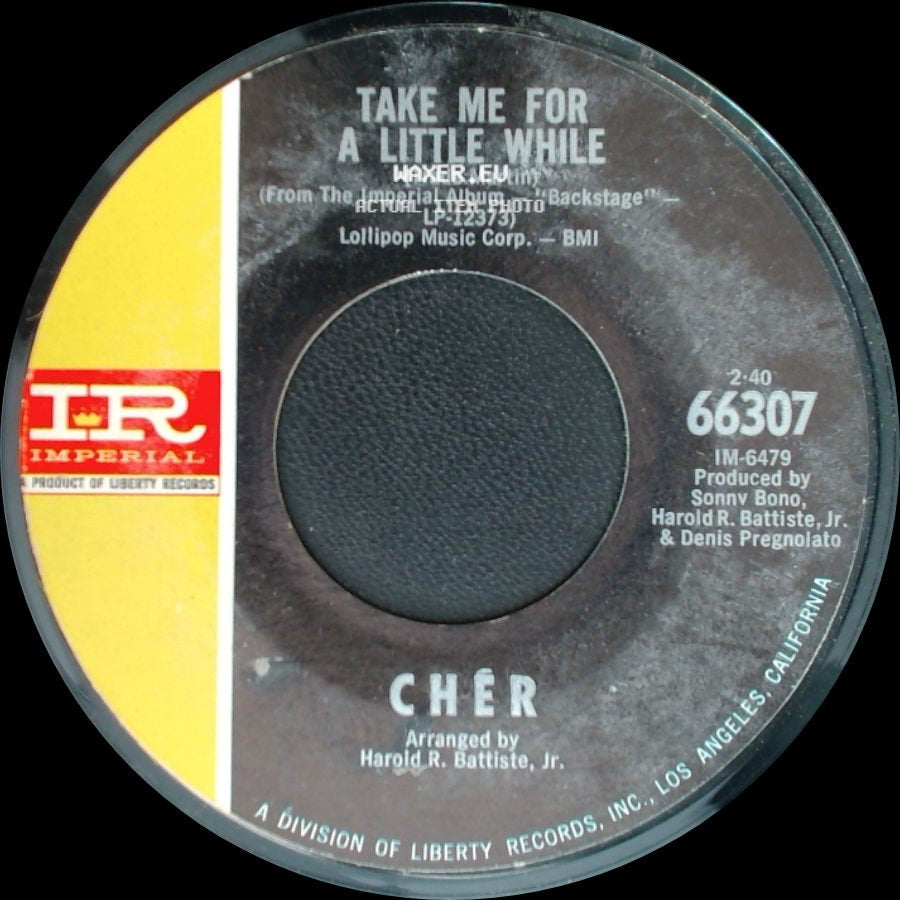 Cher - Song Called Children / Take Me For A Little While side B