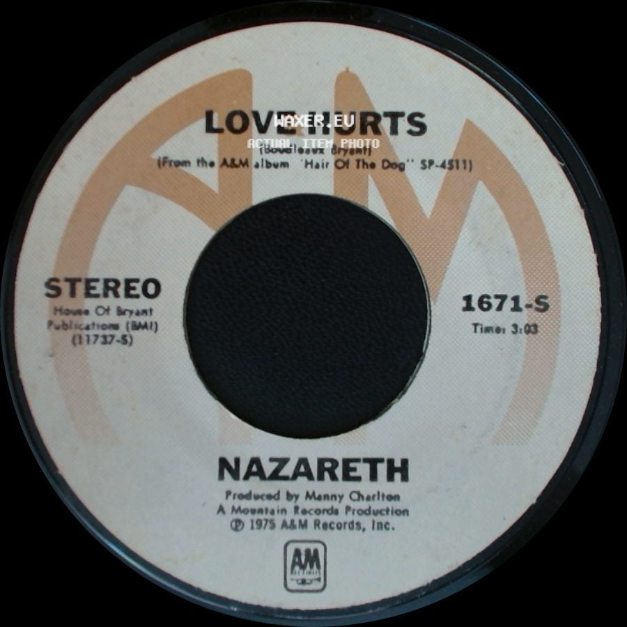 Nazareth - Love Hurts / Hair Of The Dog side A