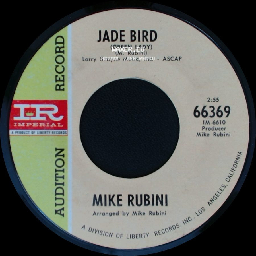 Mike Rubini - Ballade Of Polly Maggoo / Jade Bird (Green Lady) side B