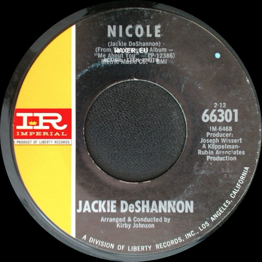 Jackie Deshannon - Nobody's Home To Go Home To / Nicole side B