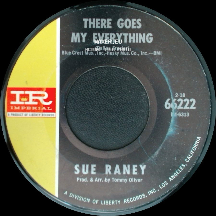 Sue Raney - Try To See It My Way / There Goes My Everything side B
