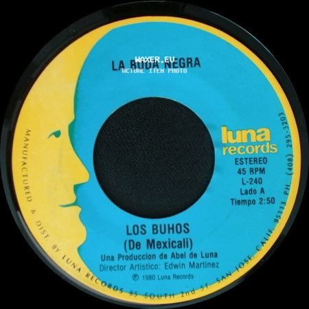 Los Buhos (De Mexicali) / Los Buhos - La Boda Negra / Vive Feliz side A