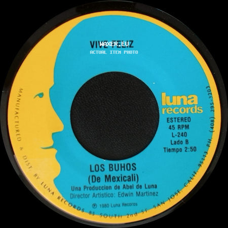 Los Buhos (De Mexicali) / Los Buhos - La Boda Negra / Vive Feliz side B