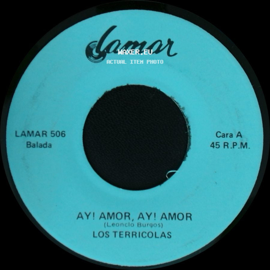 Los Terricolas - Ay! Amor, Ay! Amor / Mirando Caer La Lluvia side A