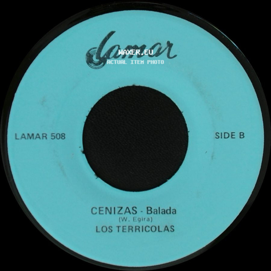 Los Terricolas - Te Amare - Balada / Cenizas - Balada side B