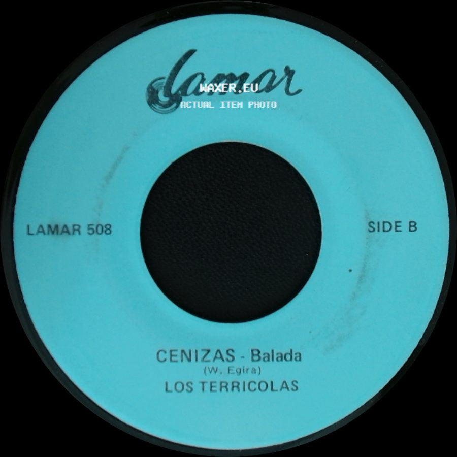 Los Terricolas - Te Amare - Balada / Cenizas - Balada side B