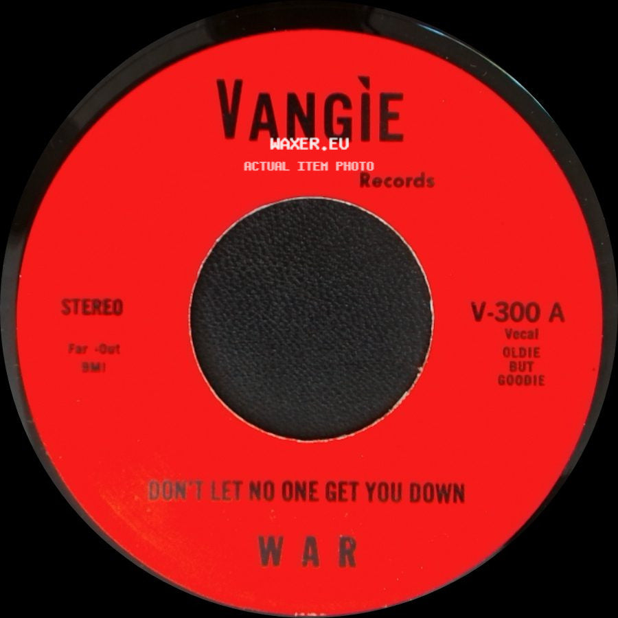 The Hollydood Saxons / War - Every Day's A Holiday / Don't Let No One Get You Down side B