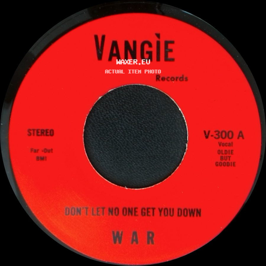 The Hollydood Saxons / War - Every Day's A Holiday / Don't Let No One Get You Down side B