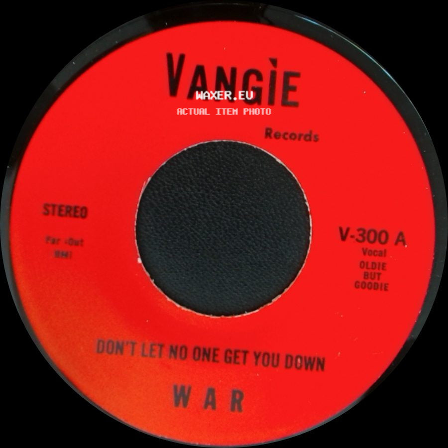 The Hollydood Saxons / War - Every Day's A Holiday / Don't Let No One Get You Down side B