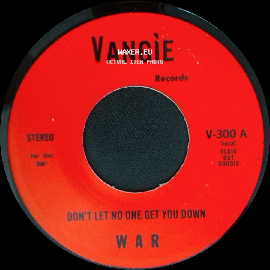 The Hollydood Saxons / War - Every Day's A Holiday / Don't Let No One Get You Down side B