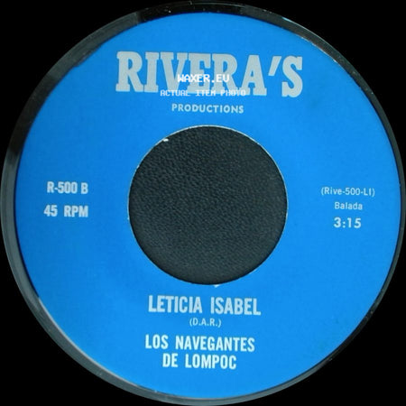 Los Navegantes De Lompoc - Te Devuelvo Todo / Leticia Isabel side B