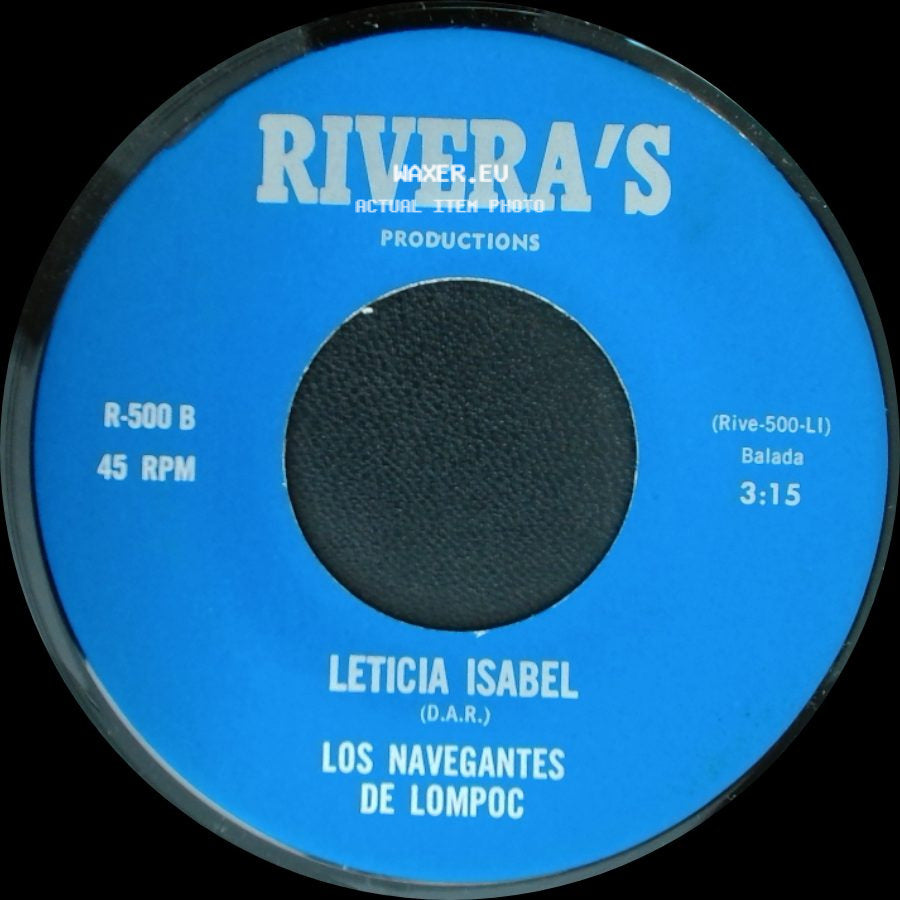 Los Navegantes De Lompoc - Te Devuelvo Todo / Leticia Isabel side B